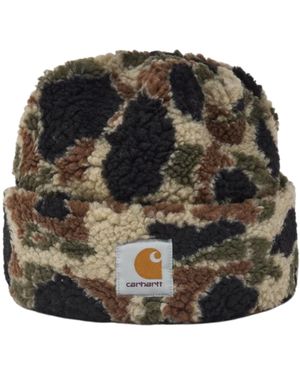 Carhartt Prentis Camouflage Beanie - Black
