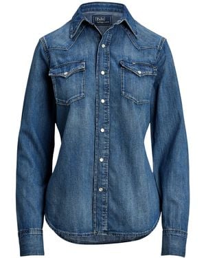 Polo Ralph Lauren Western Denim Shirt - Blue