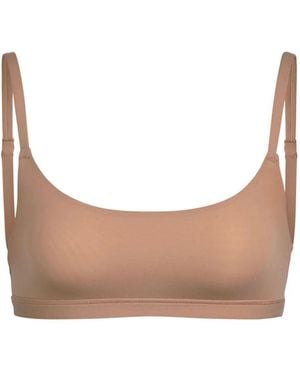 Skims Bralette Con Scollo A Barchetta - Neutro