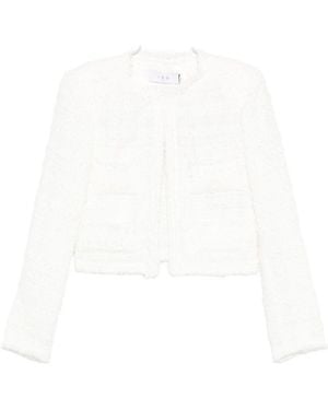IRO Safira Cotton Blend Jacket - White