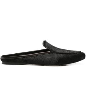 forte_forte Ponyskin Loafers - White