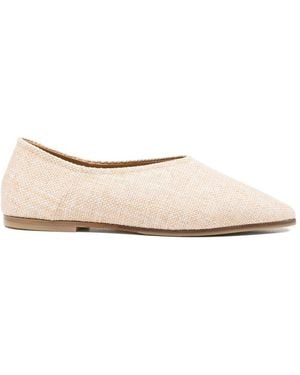 babú Milano Dune Ballet Flats - Natural