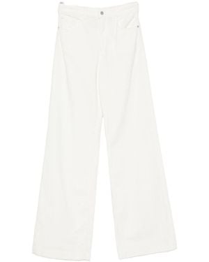 Emporio Armani Denim Cotton Jeans - White