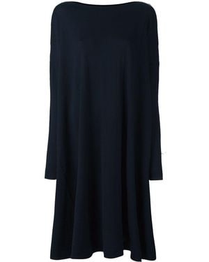Daniela Gregis Wool Short Dress - Blue