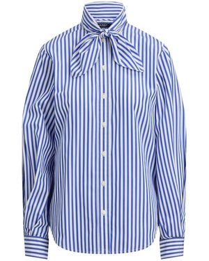 Polo Ralph Lauren Tie Collar Shirt - Blue