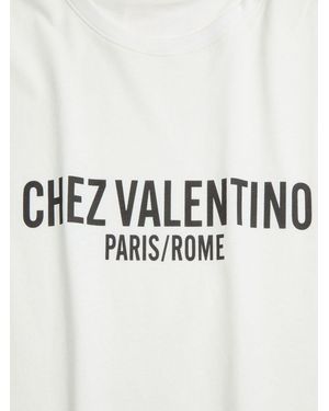 Valentino T-Shirt Chez - Bianco