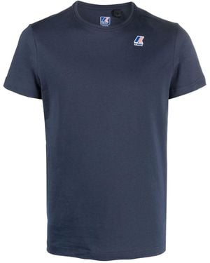 K-Way Le Vrai Edouard T-Shirt - Blue