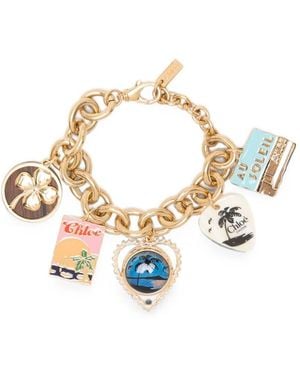 Chloé Charms Bracelet - White
