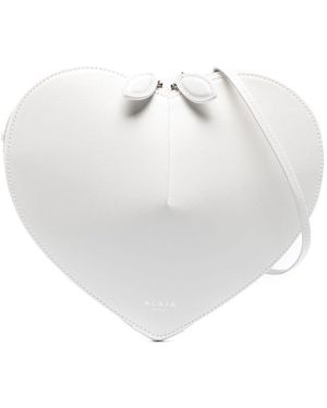 Alaïa Borsa Le Coeur - Bianco