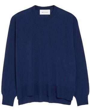 Ami Paris Ami De Coeur Sweater - Blue