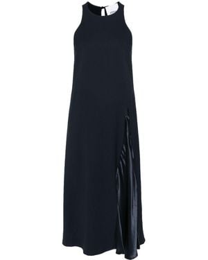 Erika Cavallini Semi Couture Sleeveless Midi Dress - Blue