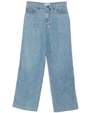 Miu Miu Flared Denim Jeans - Blue