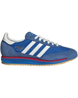 adidas Trainers Leather Synthetics - Blue