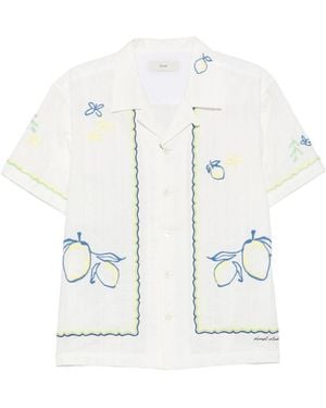DUNST Cotton Shirt - White