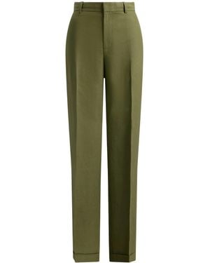 Polo Ralph Lauren Relaxed Straight Trousers - Green