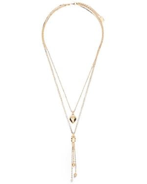 Chloé Paddington Mini Necklace - White