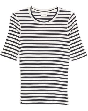 Closed Striped Cotton Blend Jumper - Blue