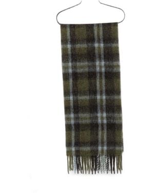 Closed Wool Scarf - Brown