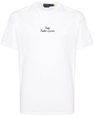 Polo Ralph Lauren T-Shirt With Logo - White