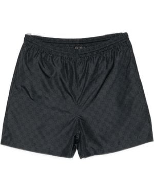 Gucci Gg Swim Shorts - Black