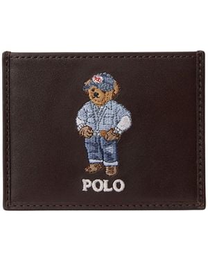 Polo Ralph Lauren Polo Bear Card Holder - Brown