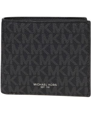 Michael Kors Greyson Logo Wallet - Black