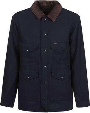 Filson Jacket With Pockets - Blue