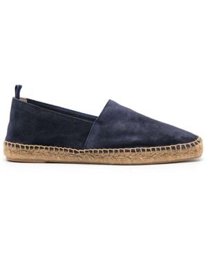 Castañer Pablo Suede Leather Espadrilles - Blue