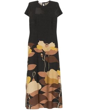 Siyu Ninfa Long Dress - Grey