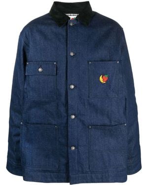 Sky High Farm Logo Jacket - Blue