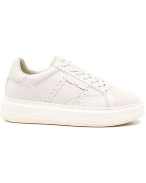 Woolrich Arrow Leather Trainers - White