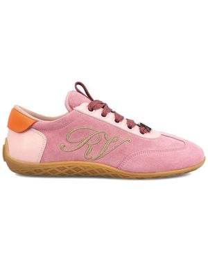Roger Vivier Viv Low Trainers - Pink