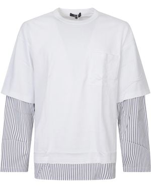 Comme des Garçons Long-Sleeved T-Shirt - White