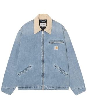 Carhartt Denim Cotton Jacket - Blue