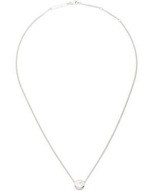 Loewe Anagram Necklace - White