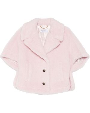 Max Mara Wool Cape - Pink