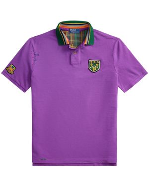 Polo Ralph Lauren Polo Shirt With Embroidery - Purple
