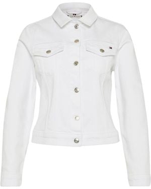 Tommy Hilfiger Denim Jacket - White