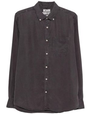 Ecoalf Shirt With Chest Pocket - Grey