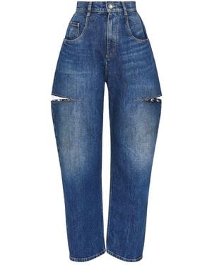 Maison Margiela Baloon Denim Cotton Jeans - Blue