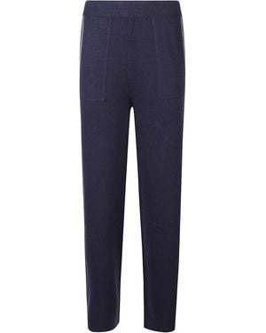 Iceberg Wool Trousers - Blue
