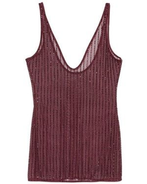 VENUJA Mini Beach Dress - Purple