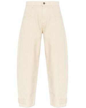 Isabel Marant Leja Denim Jeans - White