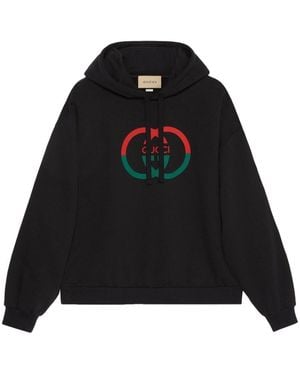 Gucci Felpa Con Logo - Nero