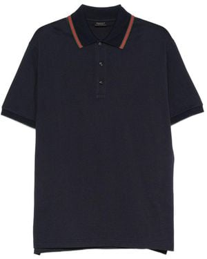 Gucci Cotton Polo Shirt - Blue