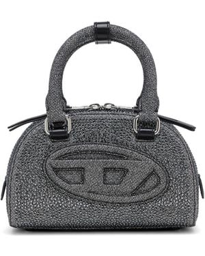 DIESEL 1Dr Dome Crossbody Bag - Black