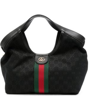 Gucci Giglio Small Tote Bag - Black