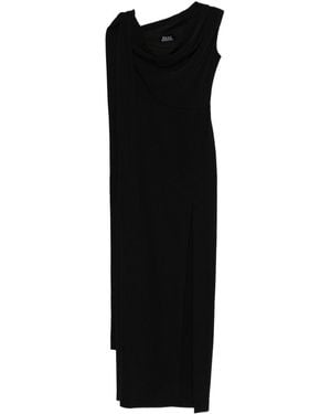 Solace London Irina Midi Dress - Black