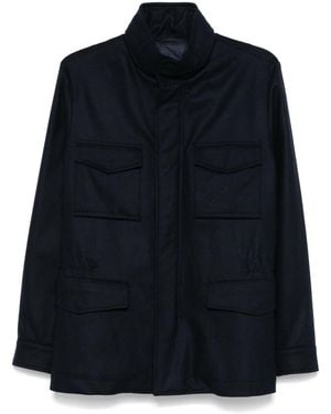 Boglioli Four Pockets Outewear Jacket - Blue