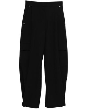 Loewe Wool Cargo Pants - Black